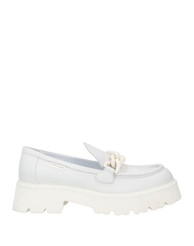 Le Silla Woman Loafers White Size 10 Leather