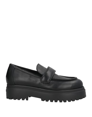Le Silla Woman Loafers Black Size 11 Leather