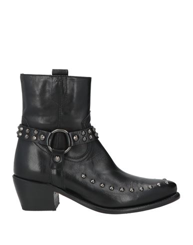 Cordwainer Woman Ankle Boots Black Size 11 Leather In Black