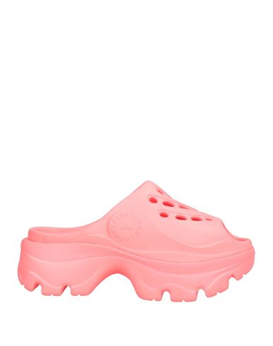 Adidas By Stella Mccartney Logo Embossed Perforated Clogs In Pink