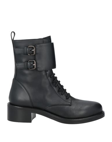 Le Silla Woman Ankle Boots Black Size 5.5 Leather In Black