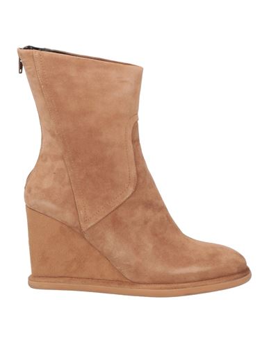Apepazza Woman Ankle Boots Tan Size 11 Leather In Brown