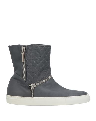 Le Silla Woman Ankle Boots Grey Size 6 Leather In Gray