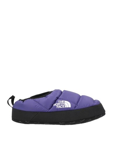 The North Face Woman House Slipper Purple Size 5-7 Textile Fibers In Purple