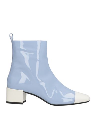 Carel Paris Woman Ankle Boots Light Blue Size 7 Leather
