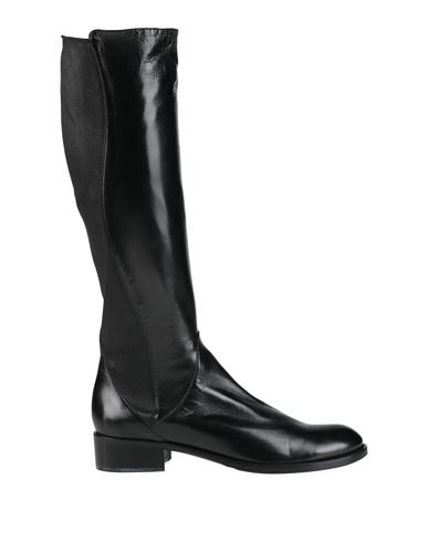 Pavin Woman Boot Black Size 11 Leather In Black