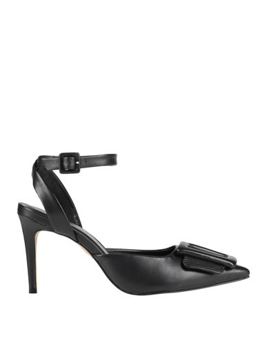 Carrano Woman Pumps Black Size 5 Leather In Black