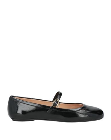 Gianvito Rossi Woman Ballet Flats Black Size 8 Leather