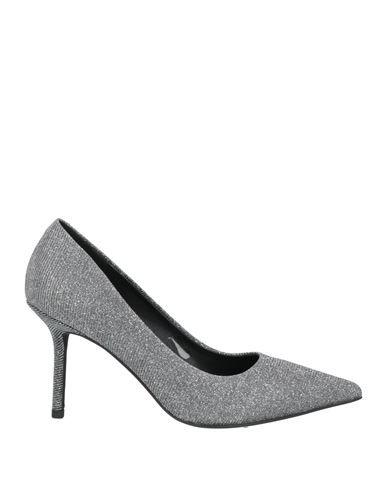 Tosca Blu Studio Woman Pumps Silver Size 7 Textile Fibers In Silver