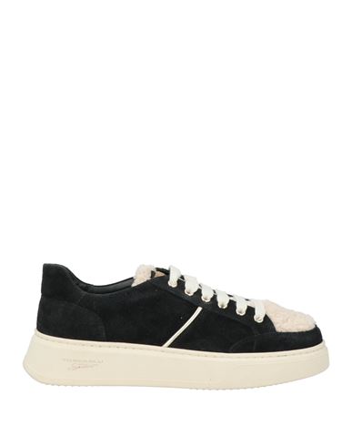 Tosca Blu Studio Woman Sneakers Black Size 7 Leather, Textile Fibers In Black