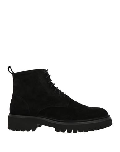 Cerruti 1881 Man Ankle Boots Black Size 9 Cow Leather