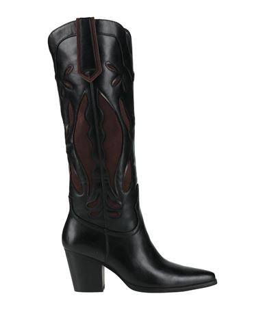 Azarey Woman Boot Black Size 8 Synthetisches Material In Black