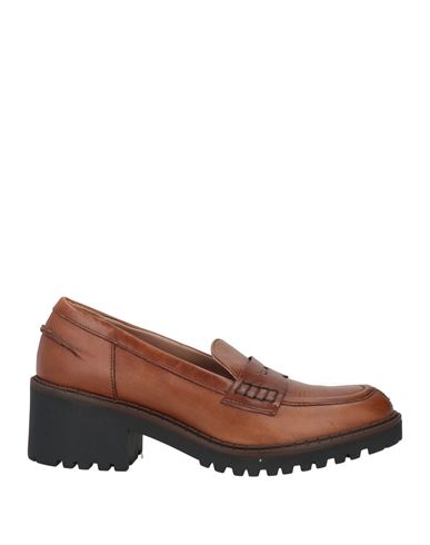 Cft Venice Woman Loafers Tan Size 5 Leather In Brown