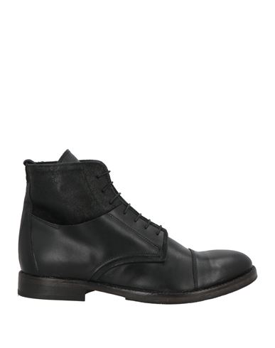 Moma Man Ankle Boots Black Size 9 Leather In Black