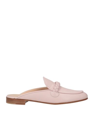 Gianvito Rossi Woman Mules & Clogs Light Pink Size 11 Leather In Pink