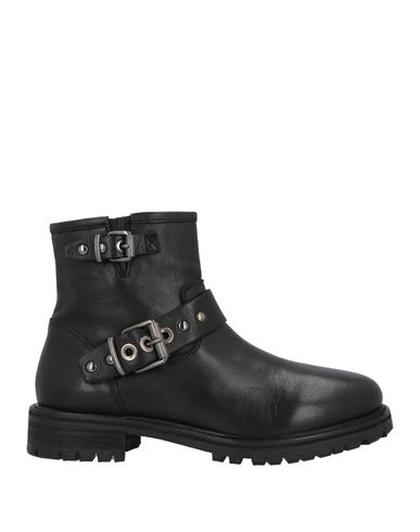 Keb Woman Ankle Boots Black Size 7 Leather In Black