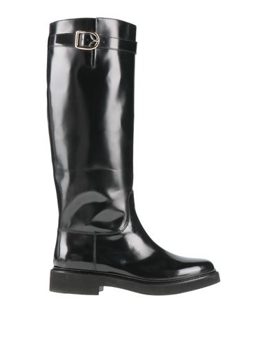 Doucal's Woman Boot Black Size 8 Leather In Black