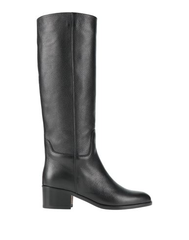 Doucal's Woman Boot Black Size 7.5 Leather In Black