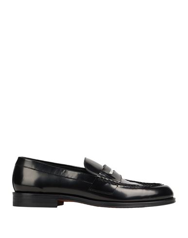 Dsquared2 Man Loafers Black Size 9 Leather In Black