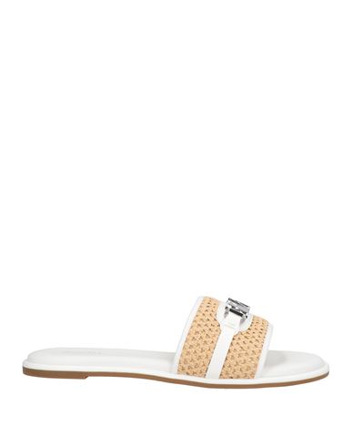 Michael Michael Kors Woman Sandals White Size 8 Synthetisches Material In White