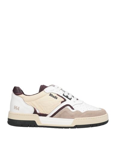 Rhude Man Sneakers White Size 9 Textile Fibers In White