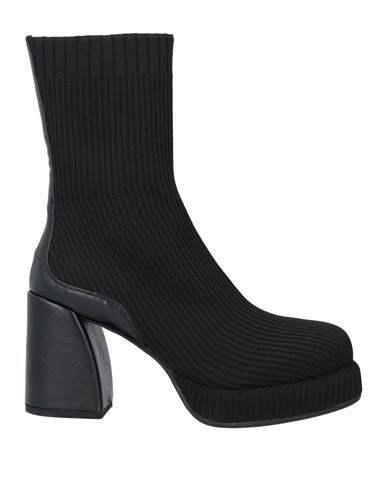 Noa Harmon Woman Ankle Boots Black Size 9 Textile Fibers In Black