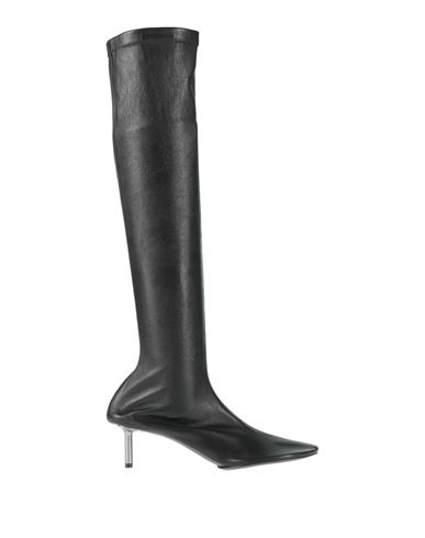 Jil Sander Woman Boot Black Size 8 Leather In Black