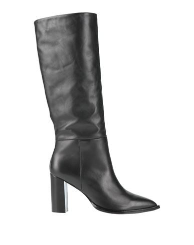 Gold & Rouge Woman Boot Black Size 9 Leather