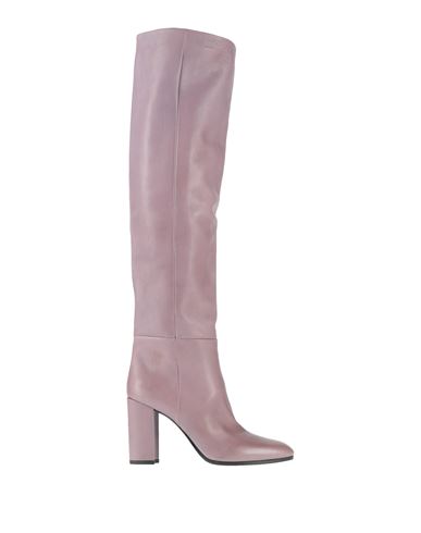 Strategia Woman Boot Lilac Size 6 Leather In Purple