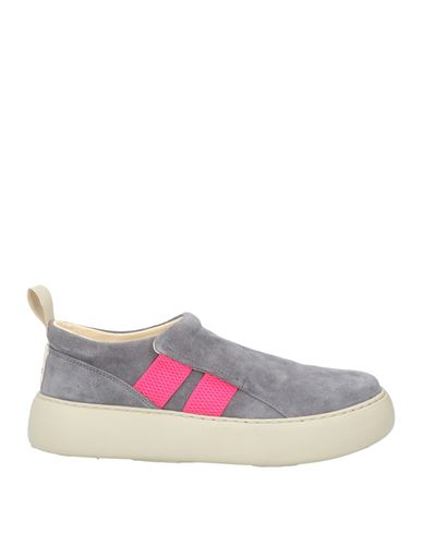 Pànchic Panchic Woman Sneakers Grey Size 7 Leather In Gray