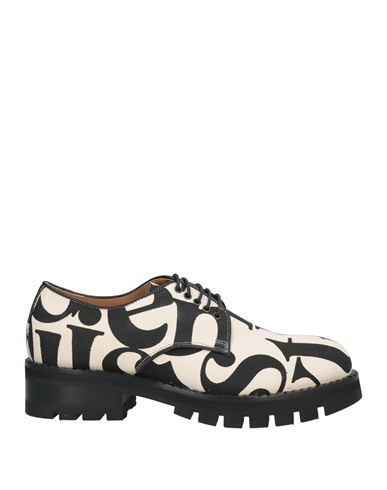 Vivienne Westwood Man Lace-up Shoes Off White Size 9 Textile Fibers In White