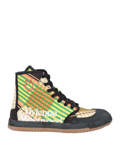 Vivienne Westwood Man Sneakers Green Size 10 Vegetable Fiber In Green
