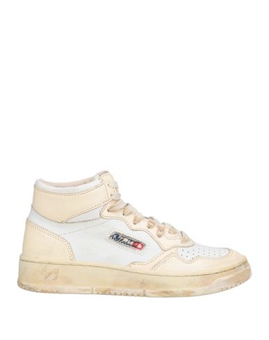 The Flexx Woman Sneakers Ivory Size 6 Leather In White