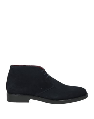 Helmur® Helmur Man Ankle Boots Navy Size 13 Leather In Blue