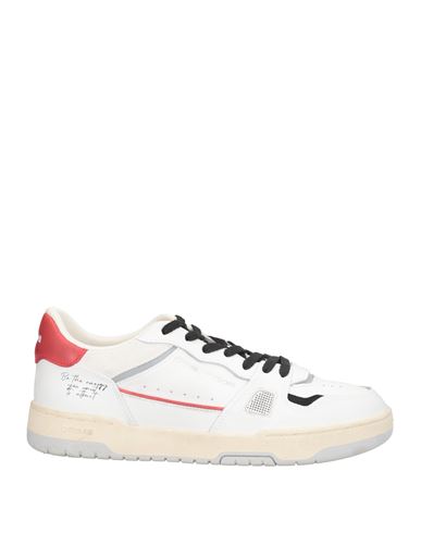 Crime London Man Sneakers White Size 10 Leather In White
