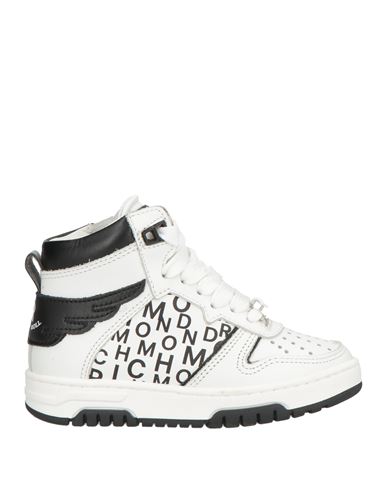 John Richmond Toddler Boy Sneakers White Size 9.5c Calfskin In White