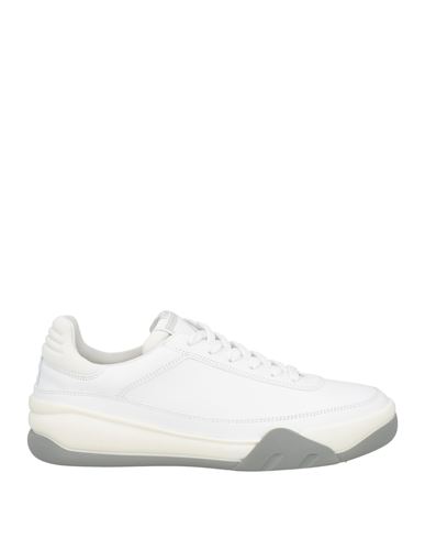 Theory Project Woman Sneakers White Size 6 Calfskin, Textile Fibers