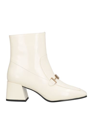 Botines de caña alta Mujer Marfil 39 Mujer