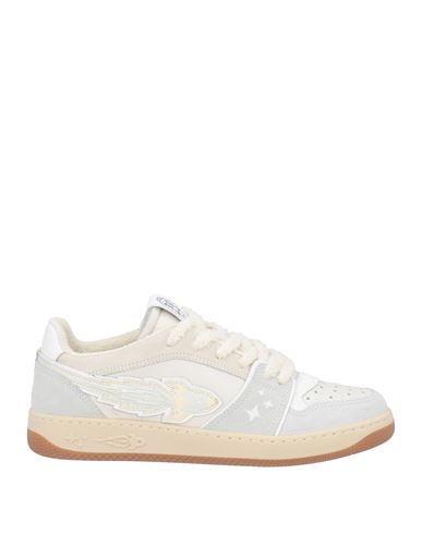 Enterprise Japan Man Sneakers Off White Size 9 Leather In White
