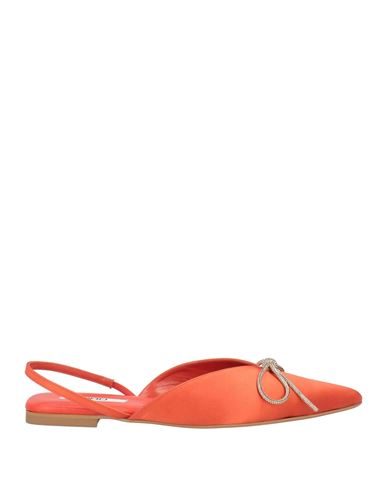 Pao Piano Zero Woman Ballet Flats Orange Size 8 Textile Fibers In Multi