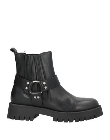 Frau Woman Ankle Boots Black Size 7 Leather