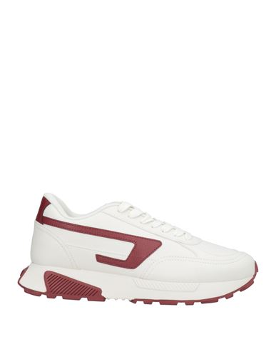 Diesel Man Sneakers White Size 10 Polyurethane In White