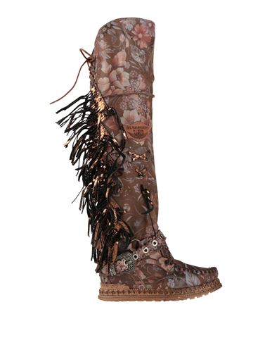 El Vaquero Woman Boot Brown Size 7 Leather In Brown