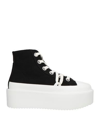 Inuikii Woman Sneakers Black Size 12 Textile Fibers In Black