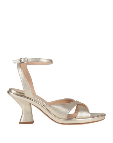 Fruit Fru. It Woman Sandals Platinum Size 5.5 Leather In Neutral