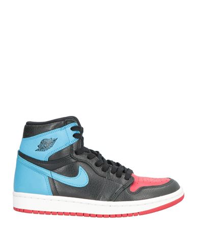Jordan Woman Sneakers Red Size 7 Leather In Multi