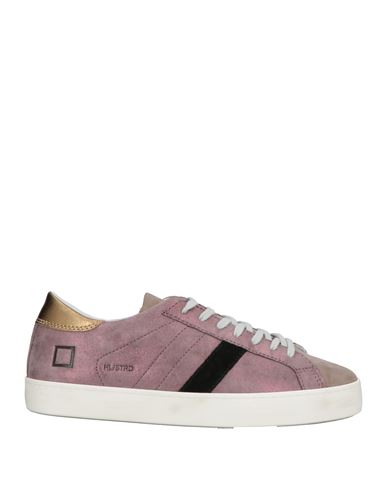 Date D. A.t. E. Woman Sneakers Mauve Size 6.5 Leather In Purple