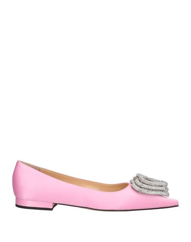Mach&mach Mach & Mach Woman Ballet Flats Light Pink Size 8 Textile Fibers In Pink