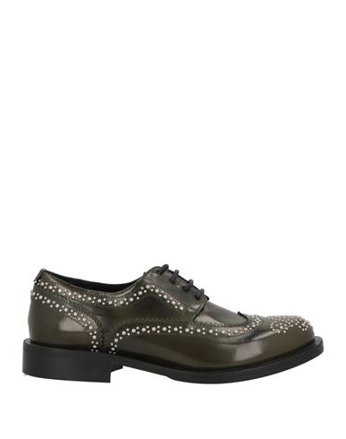 Zapatos de cordones Mujer Verde militar 37 Mujer