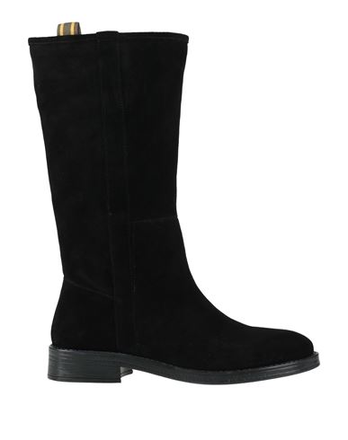 Cafènoir Woman Boot Black Size 8 Leather In Black